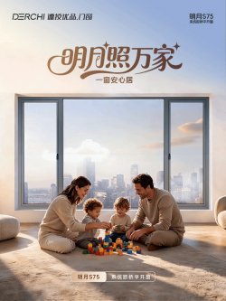 明月S75系统平开窗｜美学与性能兼备适配家装封窗与旧窗换新